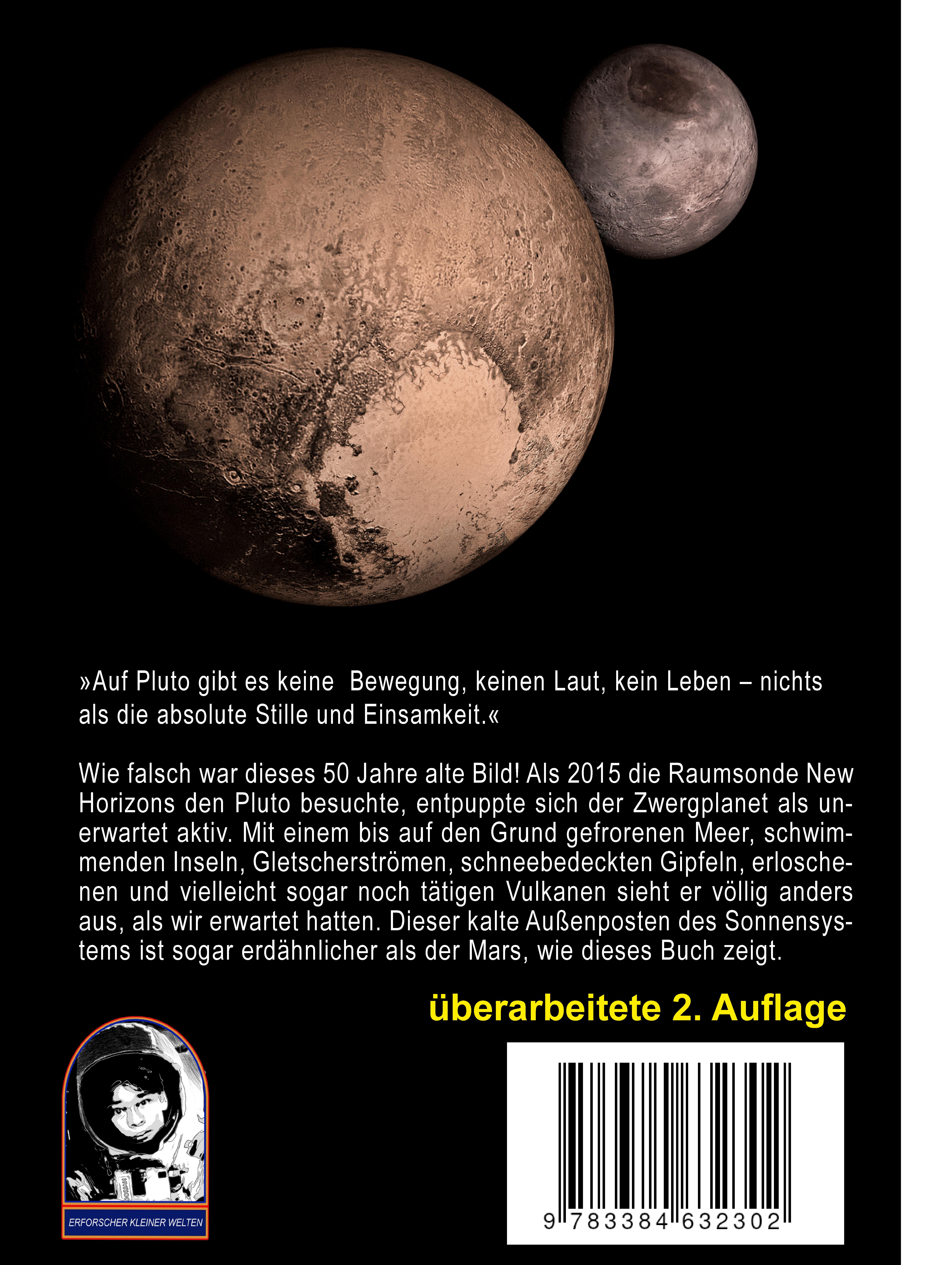 Rückseitencover Pluto und Charon