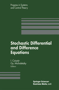 Vorderes Coverbild Stochastic Differential and Difference Equations