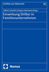 Vorderes Coverbild Einwirkung Dritter in Familienunternehmen