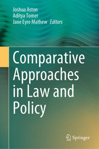 Vorderes Coverbild Comparative Approaches in Law and Policy