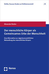 Vorderes Coverbild Der menschliche Körper als Gemeinsames Erbe der Menschheit