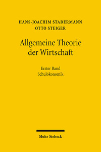 Vorderes Coverbild Allgemeine Theorie der Wirtschaft
