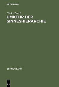 Vorderes Coverbild Umkehr der Sinneshierarchie