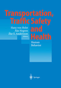 Vorderes Coverbild Transportation, Traffic Safety and Health — Human Behavior