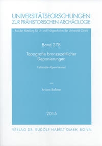 Vorderes Coverbild Topografie bronzezeitlicher Deponierungen