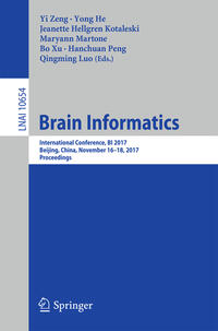 Vorderes Coverbild Brain Informatics