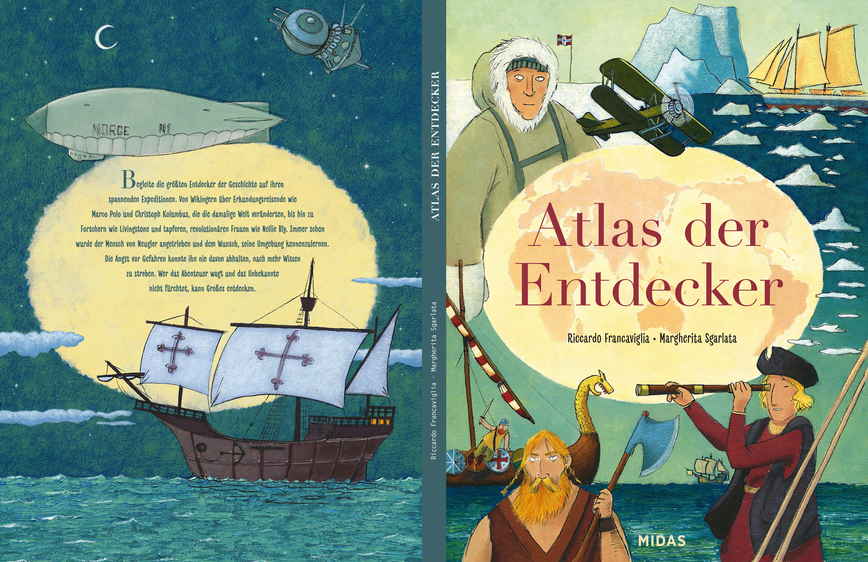 Beispielinhalt (Bild) Atlas der Entdecker