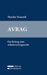 Vorderes Coverbild AVRAG