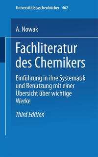 Vorderes Coverbild Fachliteratur des Chemikers