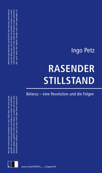 Vorderes Coverbild Rasender Stillstand