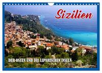 Vorderes Coverbild Sizilien - der Osten und die Liparischen Inseln (Wandkalender 2026 DIN A4 quer), CALVENDO Monatskalender