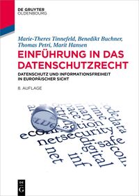 Vorderes Coverbild Einführung in das Datenschutzrecht