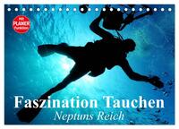 Vorderes Coverbild Faszination Tauchen. Neptuns Reich (Tischkalender 2025 DIN A5 quer), CALVENDO Monatskalender