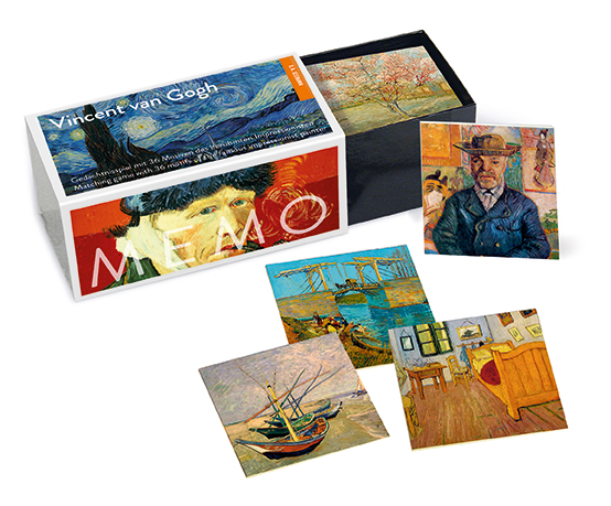 Beispielinhalt (Bild) Vincent van Gogh. Memo. Display
