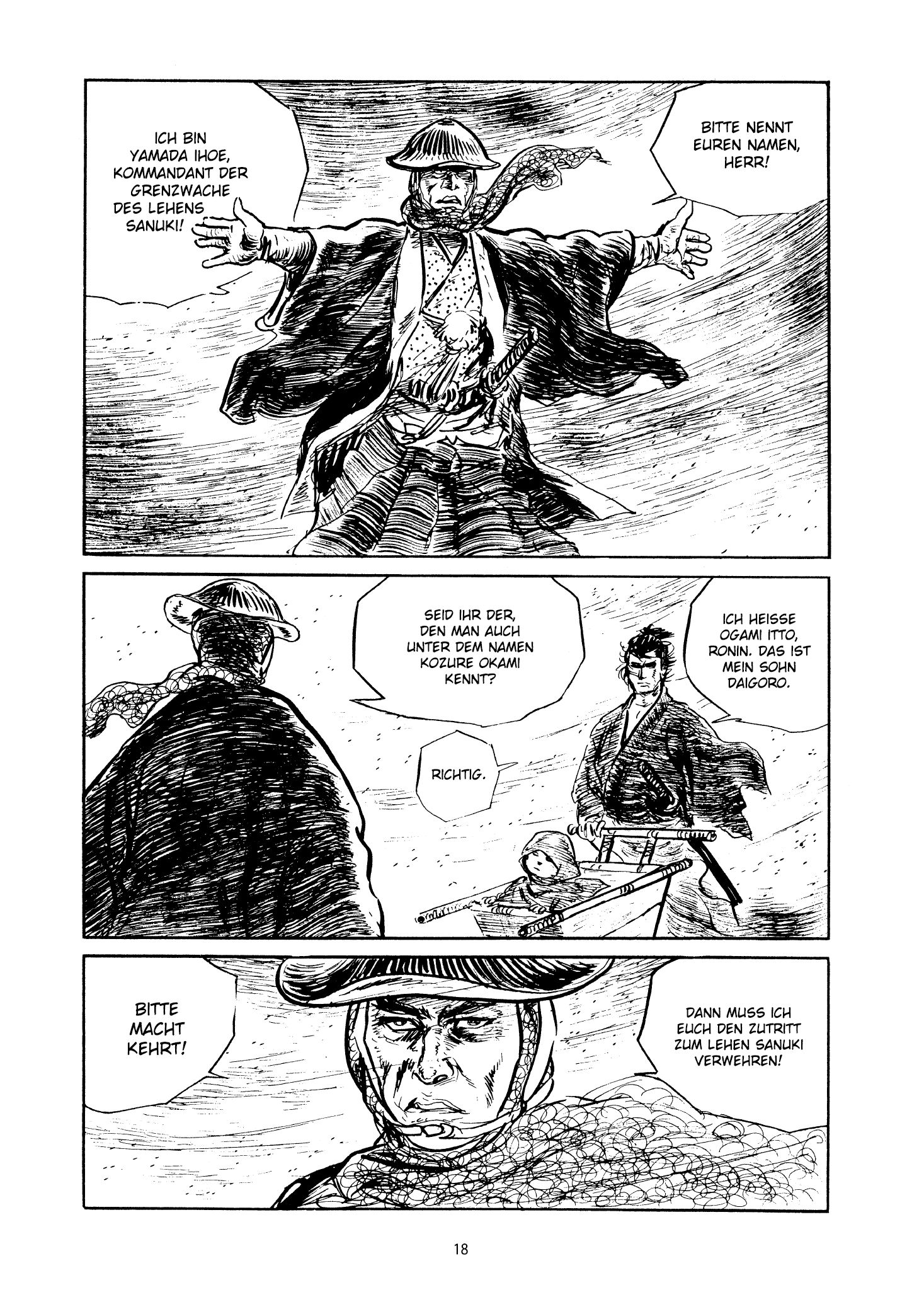 Beispielinhalt (Bild) Lone Wolf & Cub - Master Edition 08