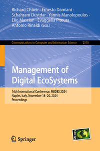 Vorderes Coverbild Management of Digital EcoSystems