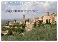 Vorderes Coverbild Augenblicke in Umbrien (Wandkalender 2025 DIN A4 quer), CALVENDO Monatskalender