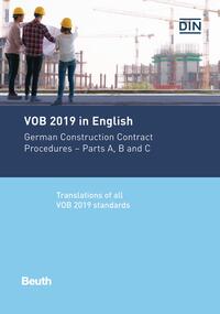 Vorderes Coverbild VOB 2019 in English