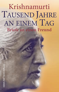 Vorderes Coverbild Krishnamurti - Tausend Jahre an einem Tag
