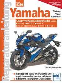 Vorderes Coverbild Yamaha 125-ccm-Viertakt-Leichtkrafträder ab Modelljahr 2005