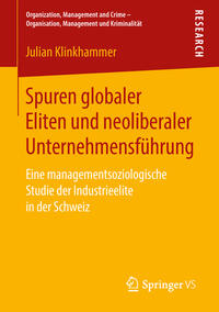 Vorderes Coverbild Spuren globaler Eliten und neoliberaler Unternehmensführung