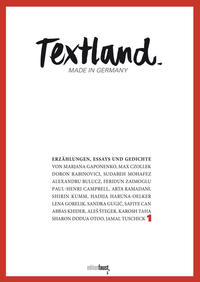 Vorderes Coverbild Textland - Made in Germany. Erzählungen, Essays und Gedichte