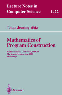 Vorderes Coverbild Mathematics of Program Construction