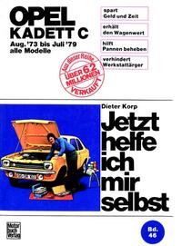 Vorderes Coverbild Opel Kadett C (mit Typ GT/E 73-79)