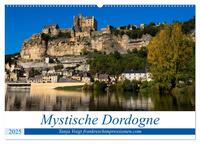 Vorderes Coverbild Mystische Dordogne (Wandkalender 2025 DIN A2 quer), CALVENDO Monatskalender
