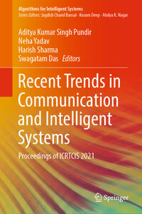 Vorderes Coverbild Recent Trends in Communication and Intelligent Systems