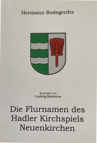 Vorderes Coverbild Die Flurnamen des Hadler Kirchspiels Neuenkirchen
