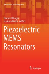 Vorderes Coverbild Piezoelectric MEMS Resonators