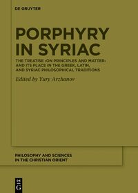 Vorderes Coverbild Porphyry in Syriac