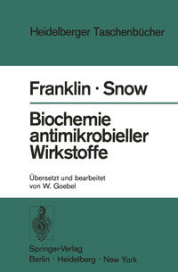 Vorderes Coverbild Biochemie antimikrobieller Wirkstoffe