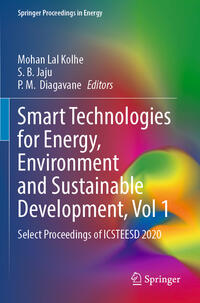 Vorderes Coverbild Smart Technologies for Energy, Environment and Sustainable Development, Vol 1