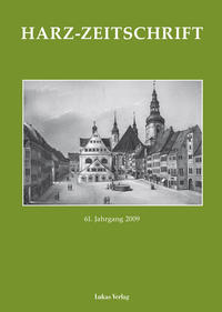 Vorderes Coverbild Harz-Zeitschrift für den Harz-Verein für Geschichte und Altertumskunde / Harz-Zeitschrift für den Harz-Verein für Geschichte und Altertumskunde