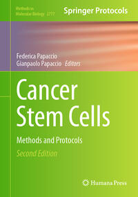 Vorderes Coverbild Cancer Stem Cells