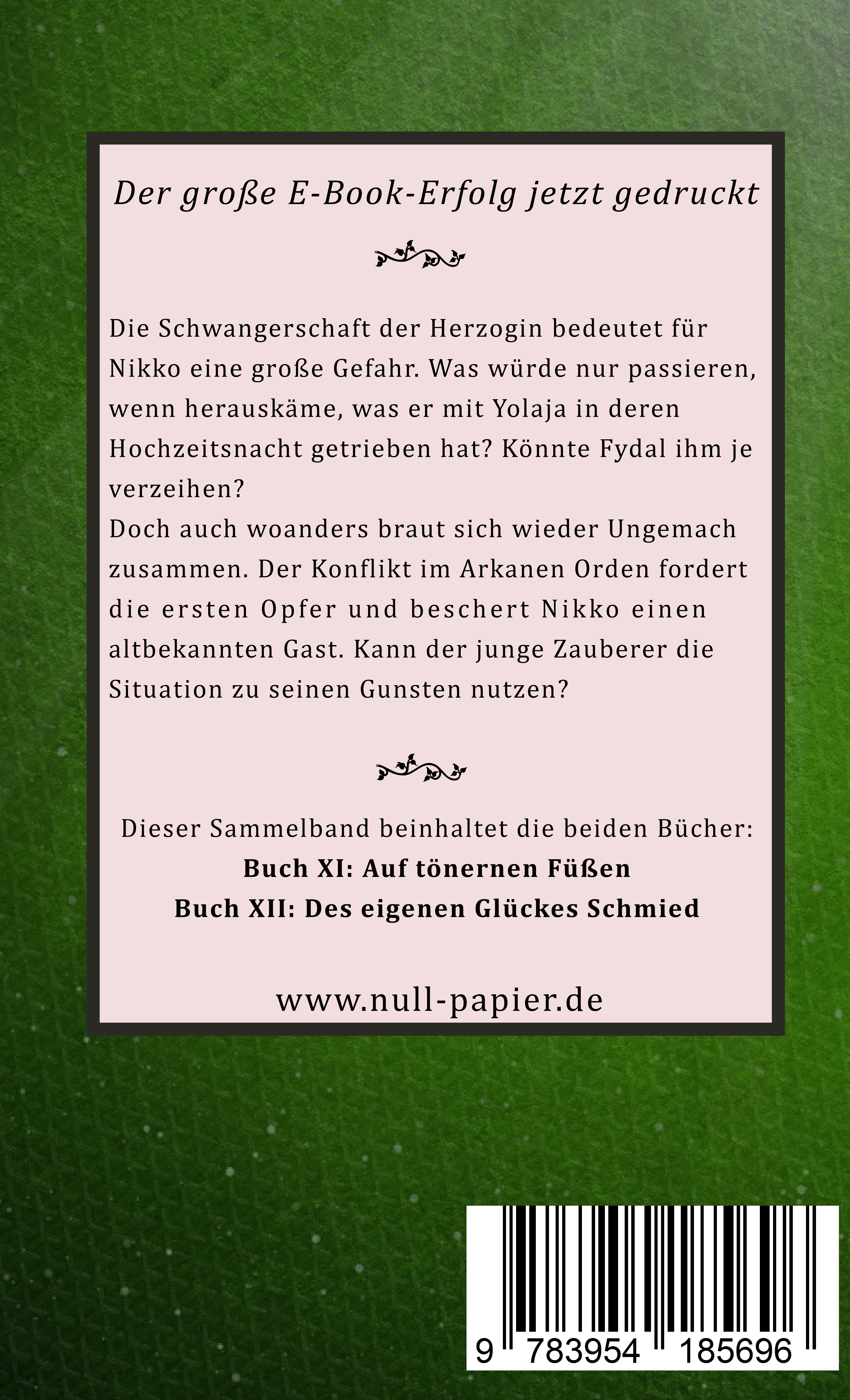 Rückseitencover Der Hexer von Hymal – Sammelband 6