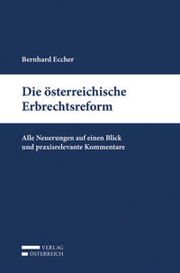 Vorderes Coverbild Die österreichische Erbrechtsreform