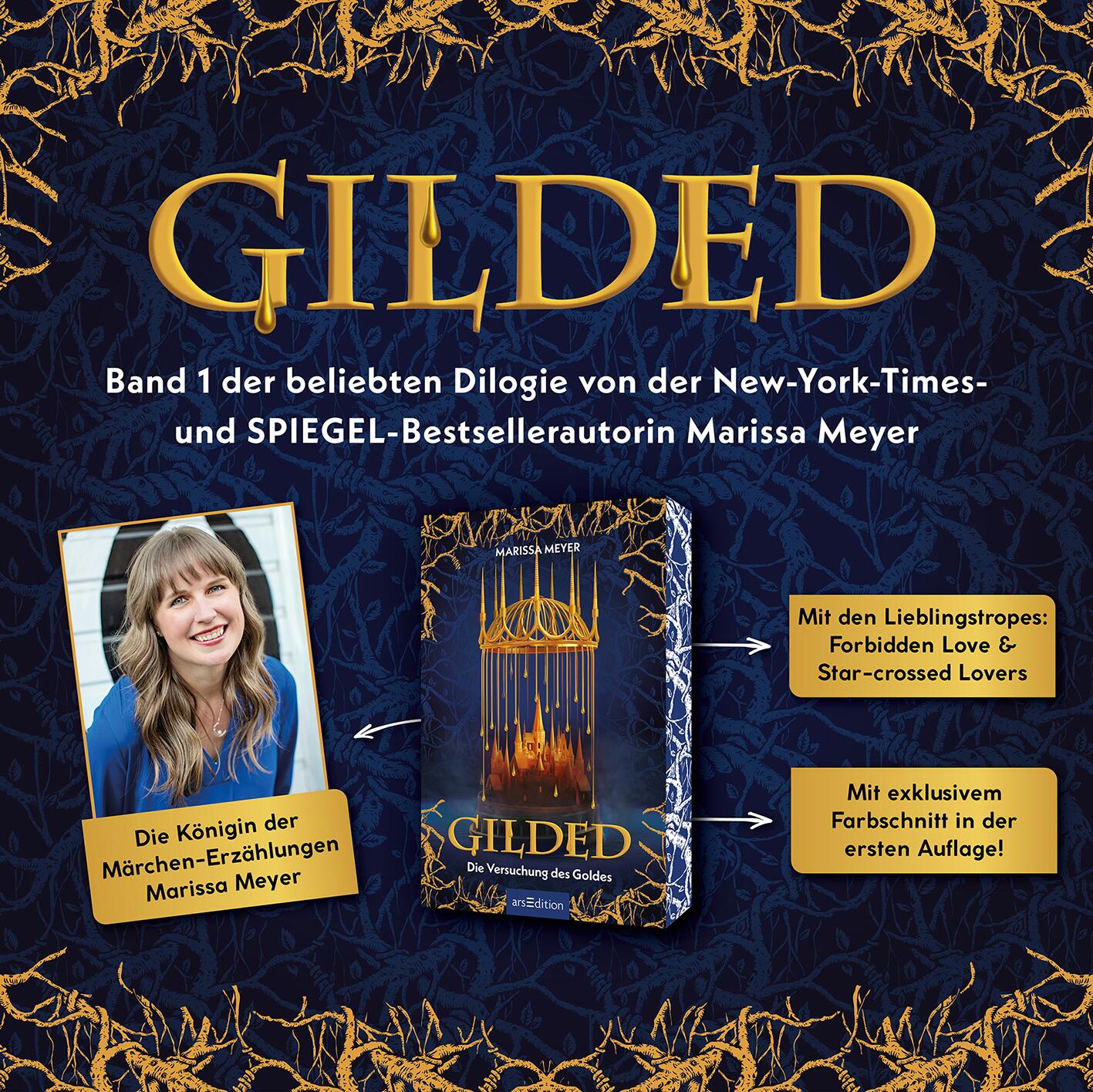 Beispielinhalt (Bild) Gilded – Die Versuchung des Goldes (Gilded 1)