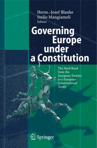 Vorderes Coverbild Governing Europe under a Constitution