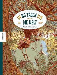 Vorderes Coverbild In 80 Tagen um die Welt