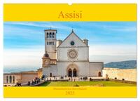 Vorderes Coverbild Assisi - Mittelalterliches Herz Italiens (Wandkalender 2025 DIN A2 quer), CALVENDO Monatskalender