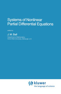 Vorderes Coverbild Systems of Nonlinear Partial Differential Equations