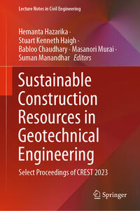 Vorderes Coverbild Sustainable Construction Resources in Geotechnical Engineering