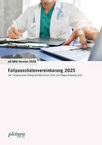 Vorderes Coverbild Fallpauschalen-Vereinbarung 2025