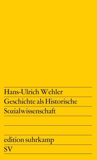 Vorderes Coverbild Geschichte als Historische Sozialwissenschaft
