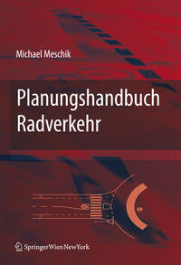 Vorderes Coverbild Planungshandbuch Radverkehr