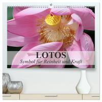 Vorderes Coverbild Lotos - Symbol für Reinheit und Kraft (hochwertiger Premium Wandkalender 2025 DIN A2 quer), Kunstdruck in Hochglanz