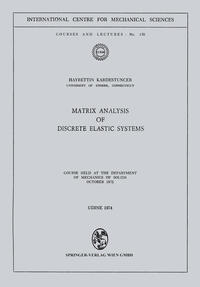 Vorderes Coverbild Matrix Analysis of Discrete Elastic Systems